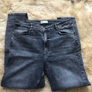 Zara Premium High Waisted Hi-rise Sculpt Jeans